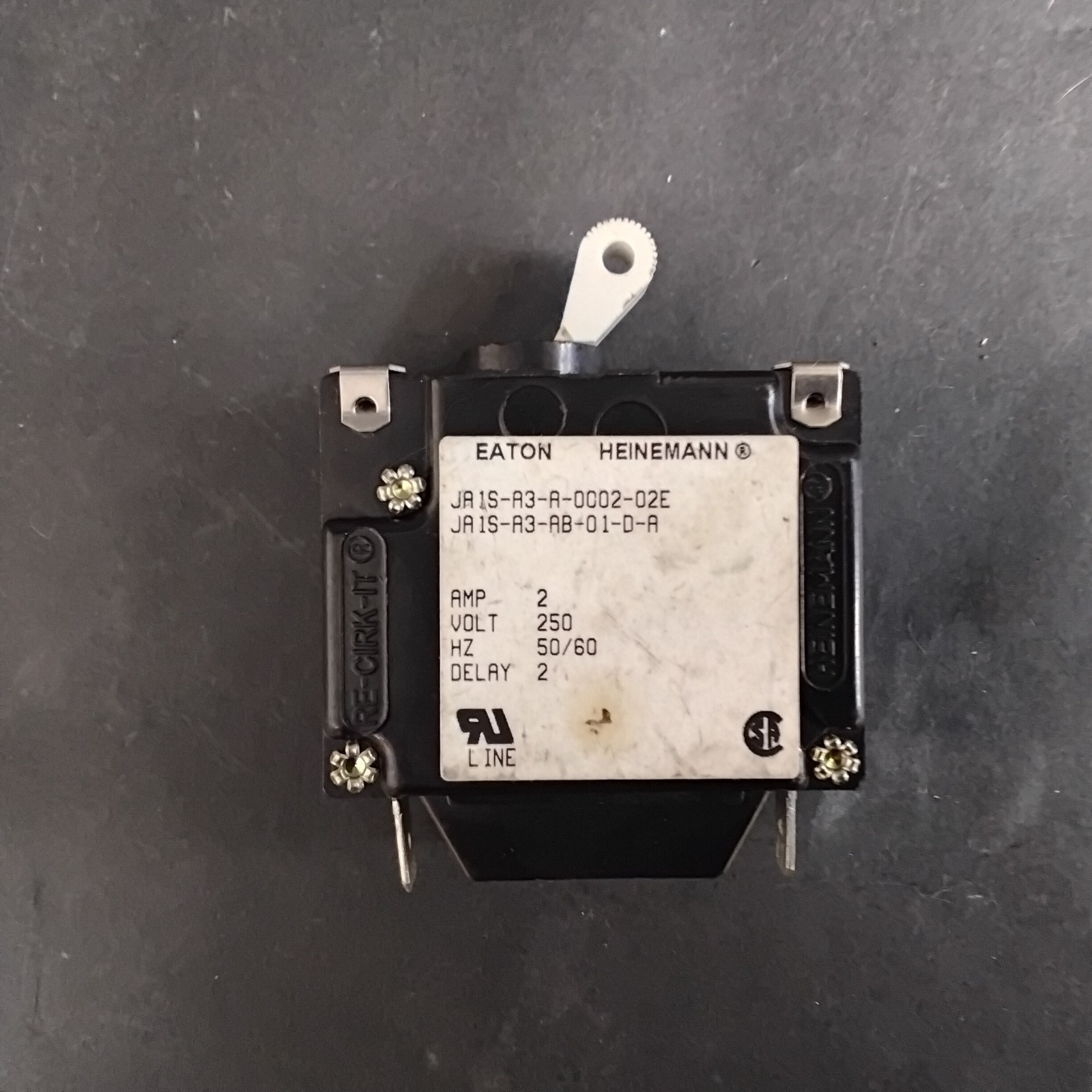 Used EATON JA1S-A3-AB-01-D-A CIRCUIT BREAKER ($10 OBO)