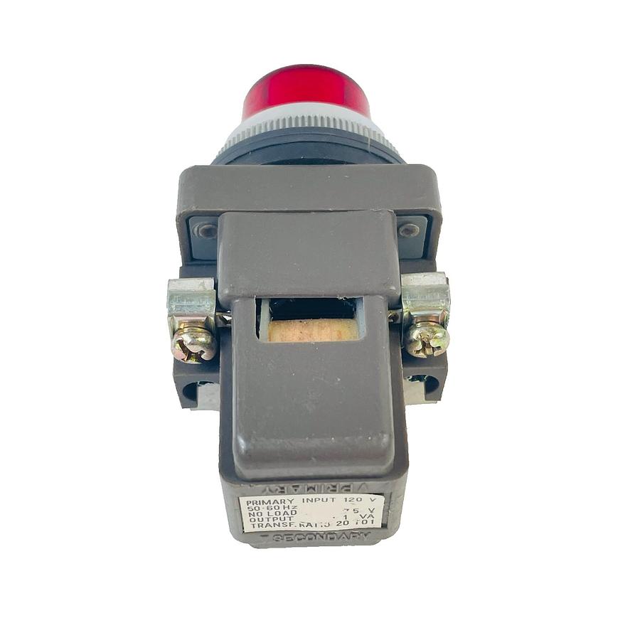 Used WESTINGHOUSE 10120H PILOT LIGHT RED HEAVY DUTY 30MM INDUSTRIAL OIL-TITE