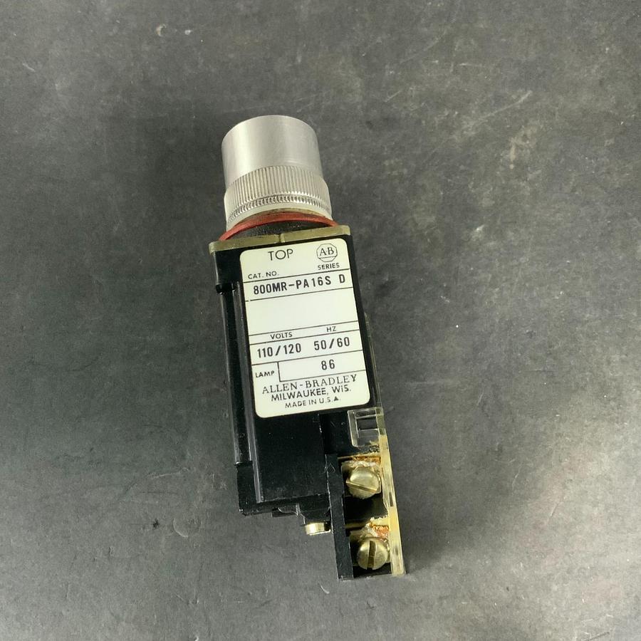 Used ALLEN BRADLEY 800MR-PA16S GREEN PILOT LIGHT ($17 OBO)
