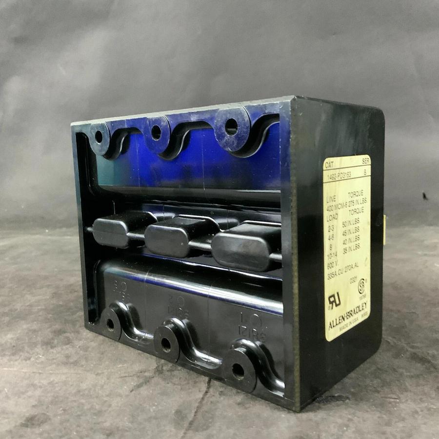 ALLEN BRADLEY 1492-PD3163 DISTRIBUTION BLOCK ($40 OBO)