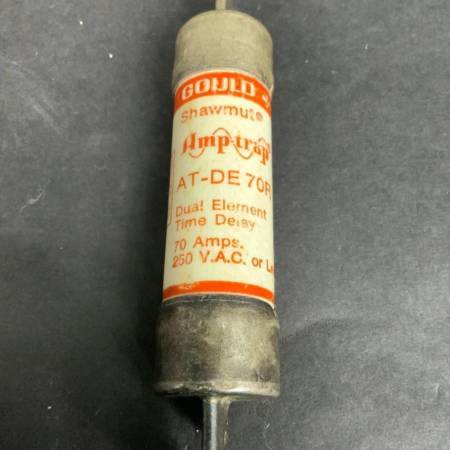Used FERRAZ SHAWMUT AMPTRAP AT-DE-70R FUSE ($25 OBO)