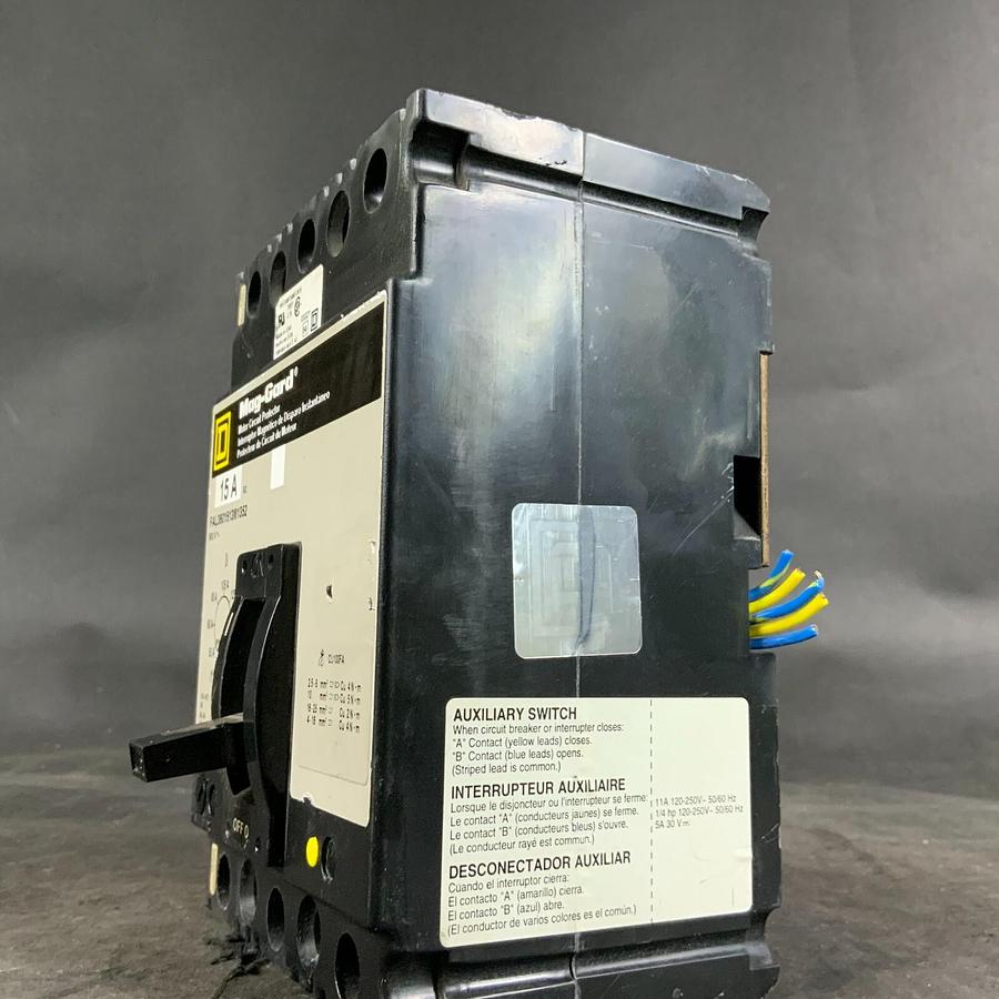 Used SQUARE D FAL3601513M1352 CIRCUIT BREAKER ($125 OBO)
