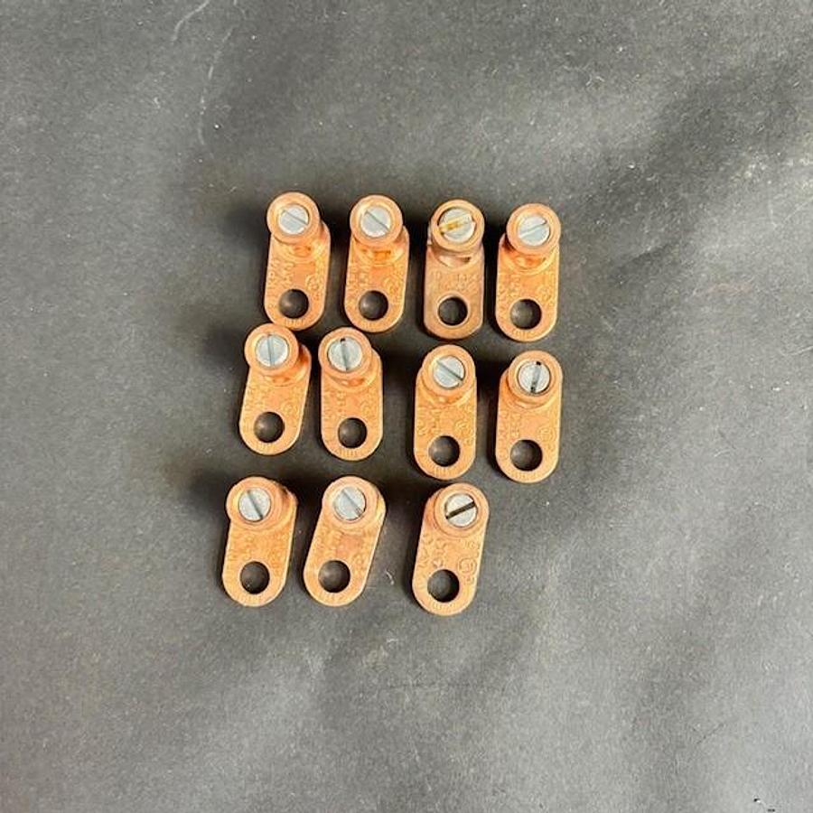 THOMAS & BETTS 14-4 COPPER LUG CONNECTORS 11PCS