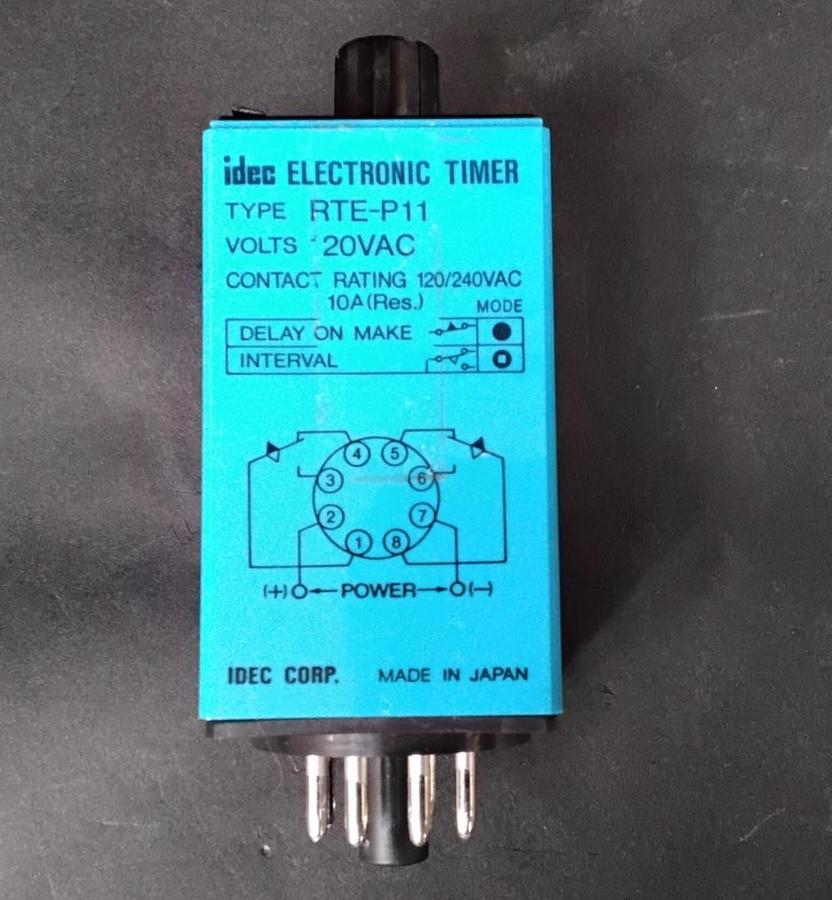 Used IDEC RTE-P11  TIME DELAY RELAY ($35 OBO)