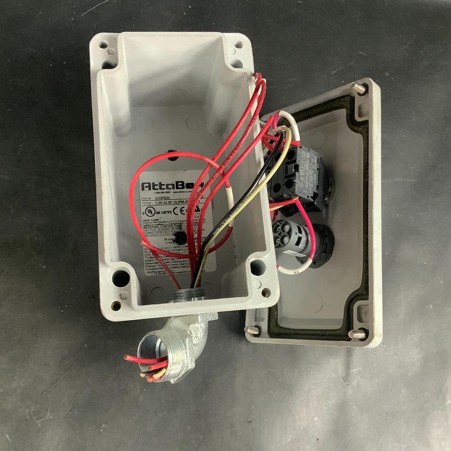 Used ATTABOX CO2PB22 PUSHBUTTON ENCLOSURE ($30 OBO)
