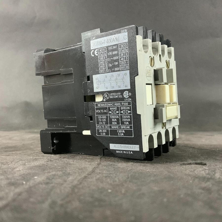 Used ALLEN BRADLEY 700-F400A1 C CONTROL RELAY ($15 OBO)