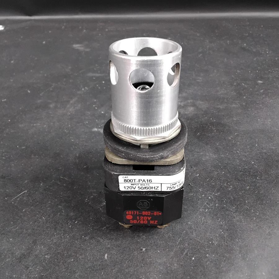 Used ALLEN BRADLEY 800T-PA16 SERIES T PUSHBUTTON SWITCH- NO LENS CAP ($14 OBO)