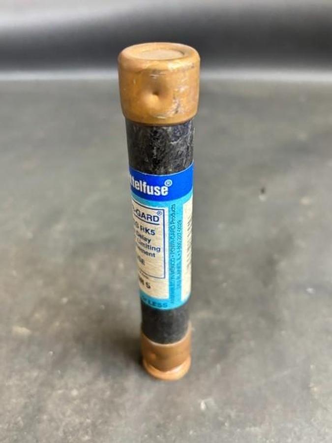 Used LITTELFUSE FLSR-5 POWR-GARD FUSE