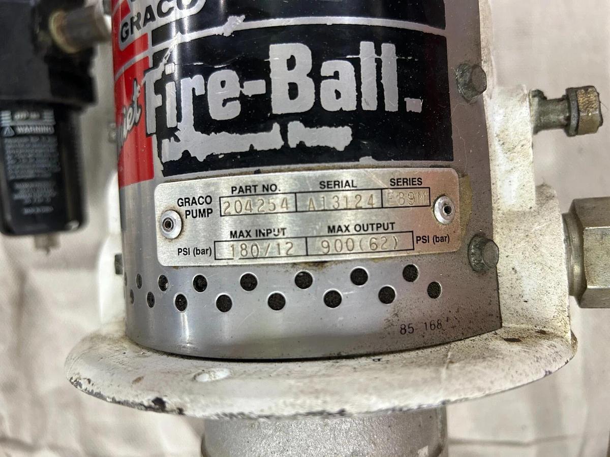 Used 204254 Graco Fire-Ball; 300 5:1 Air-Powered Oil Pump ($800)