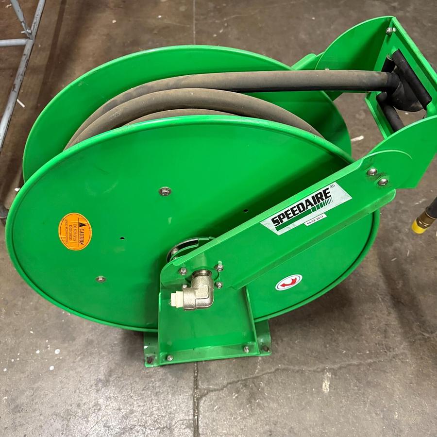Used SPEEDAIRE 6WA75 SPRING RETURN HOSE REEL 50 FT ($500 OBO)