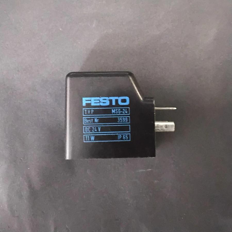 Used FESTO MSG-24 SOLENOID COIL- GROUP OF 2 ($30 OBO)