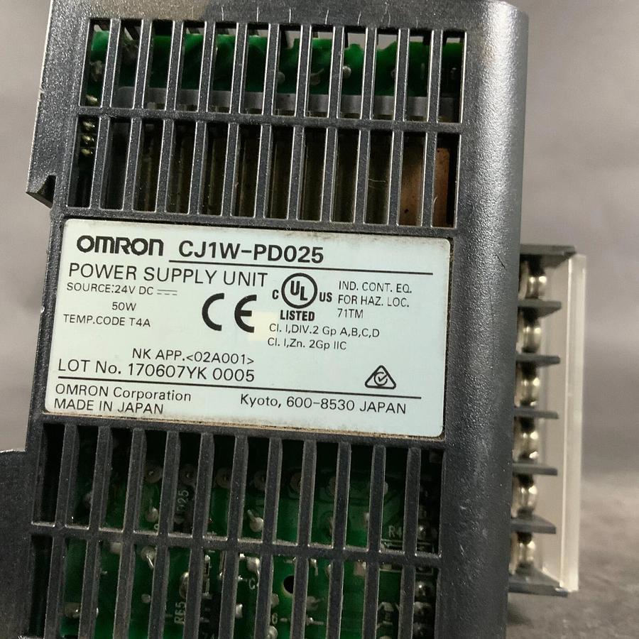 Used OMRON CJ1W-PD025 PRESSURE SUPPLY ($35 OBO)