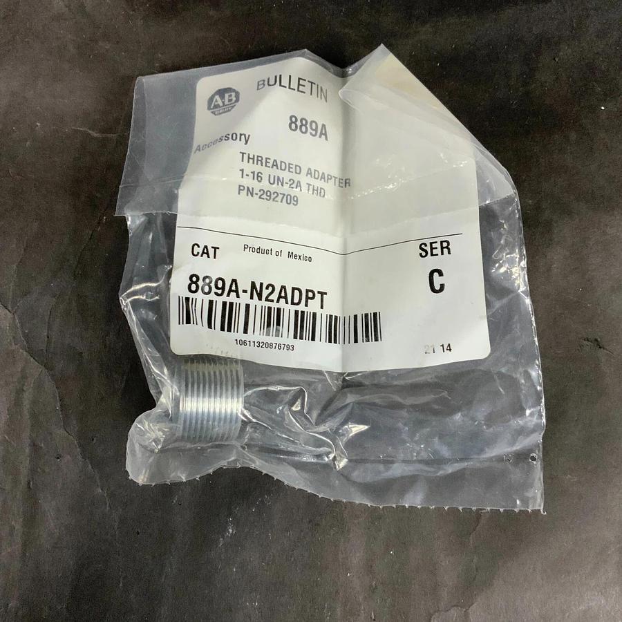 ALLEN BRADLEY 889A-N2ADPT THREADED ADAPTOR ($15 OBO)
