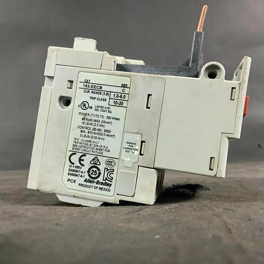 Used ALLEN BRADLEY 193-EECB OVERLOAD RELAY ($50 OBO)