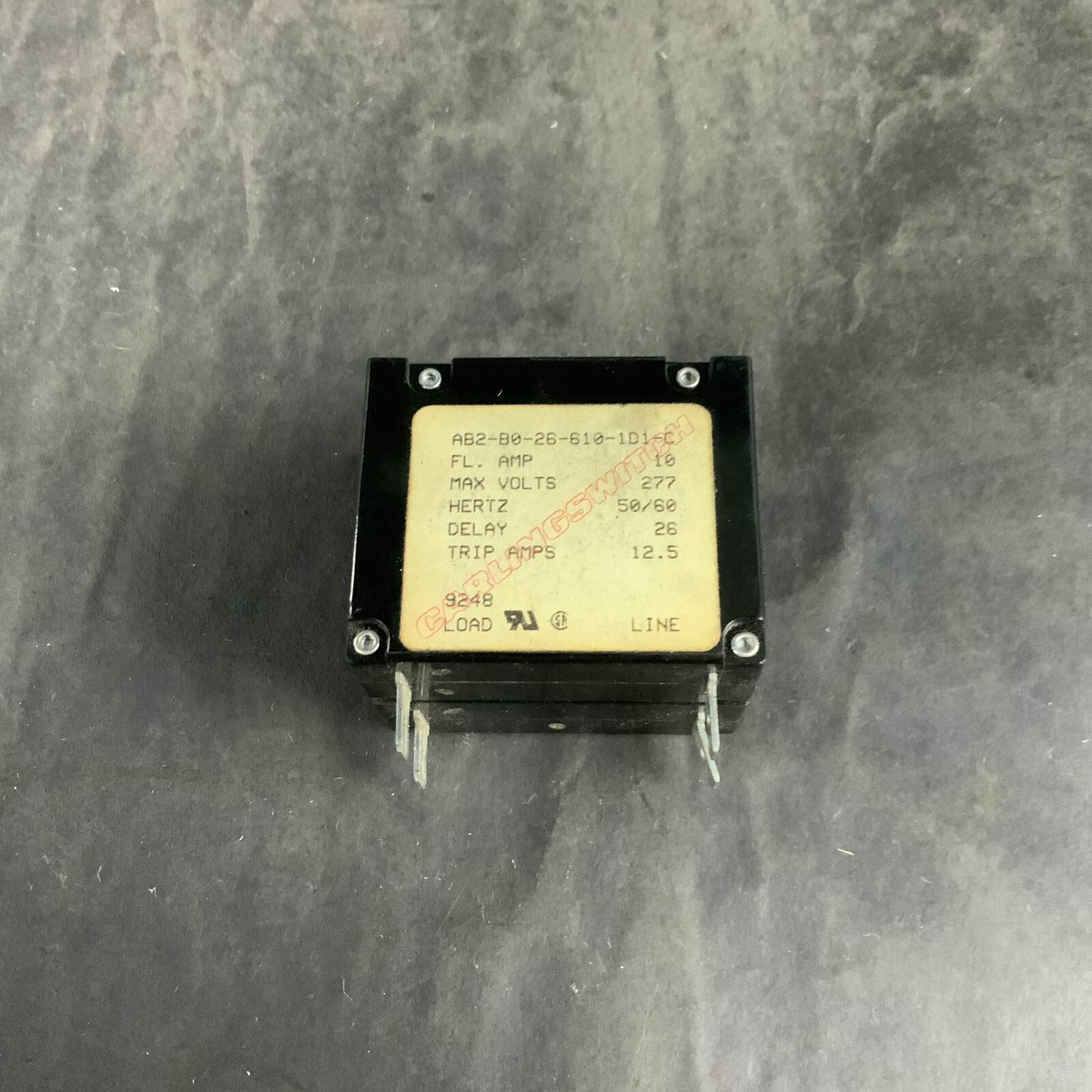 CARLING SWITCH - CIRCUIT BREAKER - AB2-B0-26-610-1D1-C ($30 OBO)