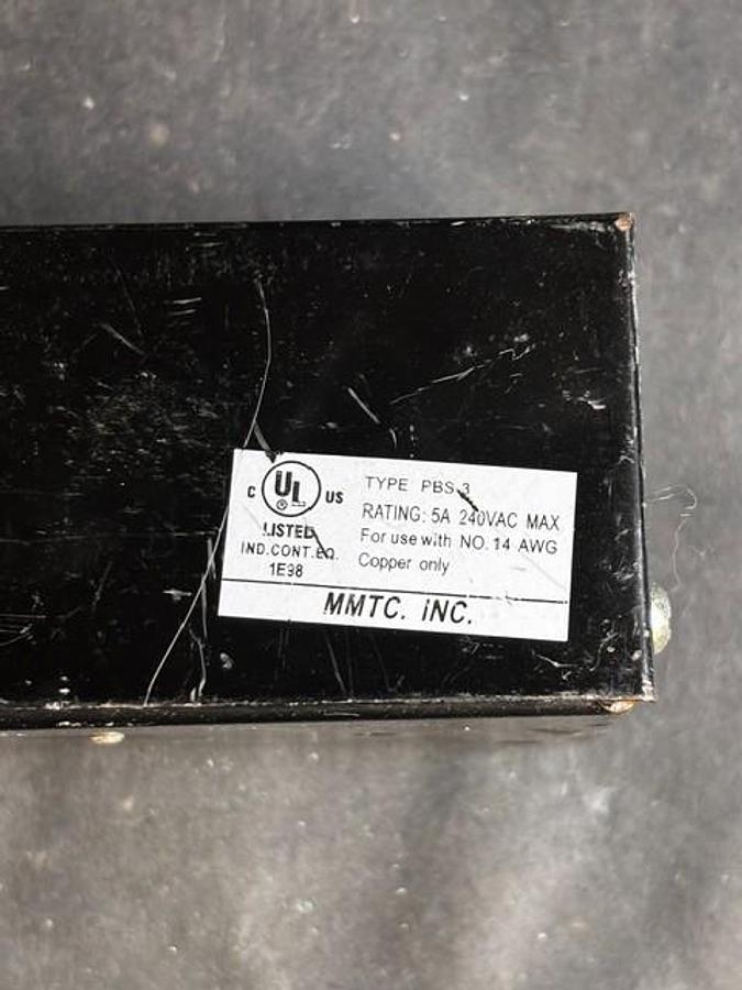 Used MMTC INC. PBS-3 CONTROL STATION ($19 OBO)