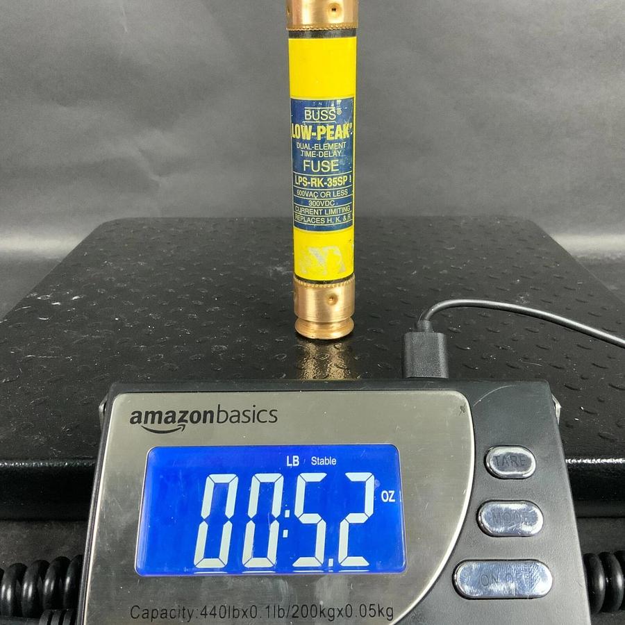 Refurbished BUSSMANN LPS-RK-35SP LOW PEAK FUSE ($15 OBO) - REFURBISHED