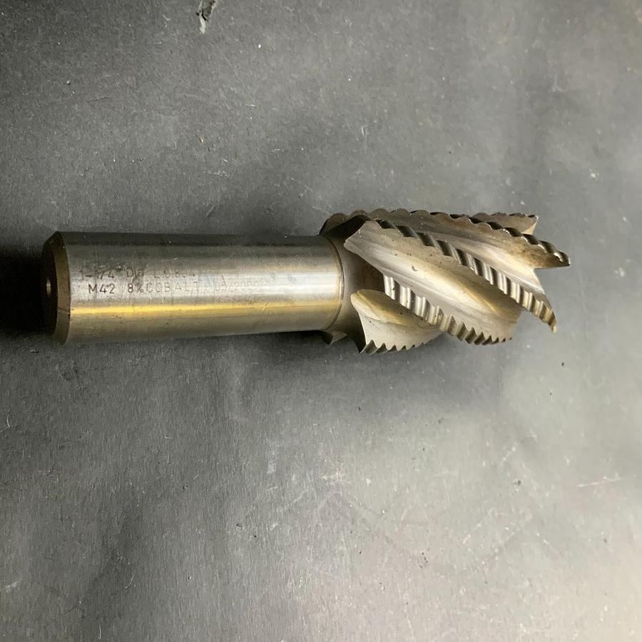 Used Unbranded L6804 1-1/4” M42 8% COBALT 6-FLUTE ROUGHING END MILL ($55 OBO)