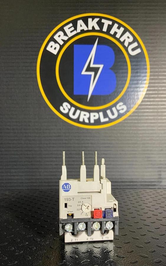 Used ALLEN BRADLEY 193-T1AB25