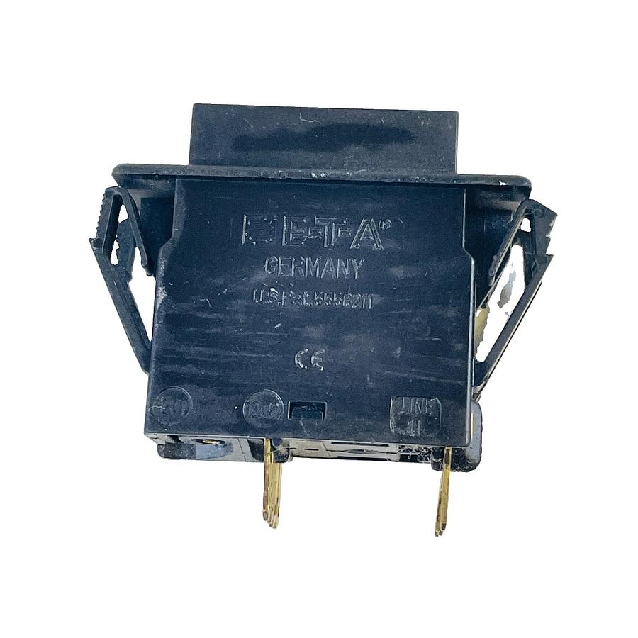 Used E-T-A 3120-F323-P7T1-W02D THERMAL CIRCUIT BREAKER 10A 240VAC 50VDC WHITE ROCKER