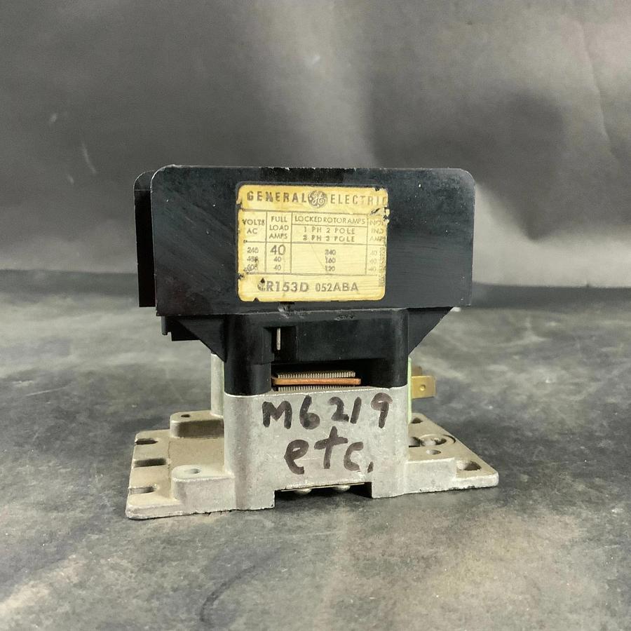 Used GENERAL ELECTRIC CR153DB-052ABA CONTACTOR ($40 OBO)