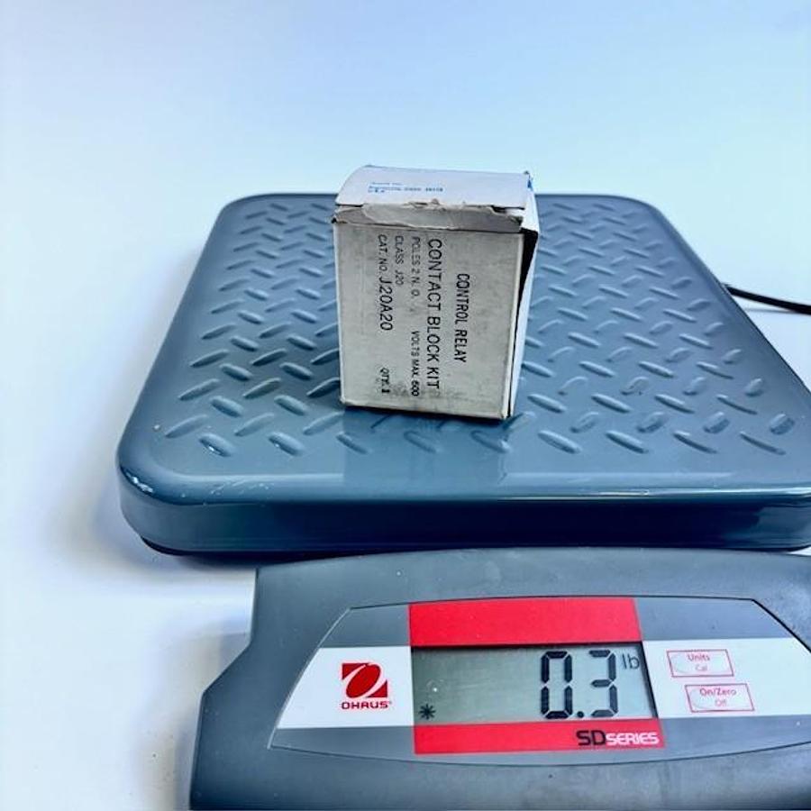 Used TELEMECANIQUE J20A20 CONTACT BLOCK