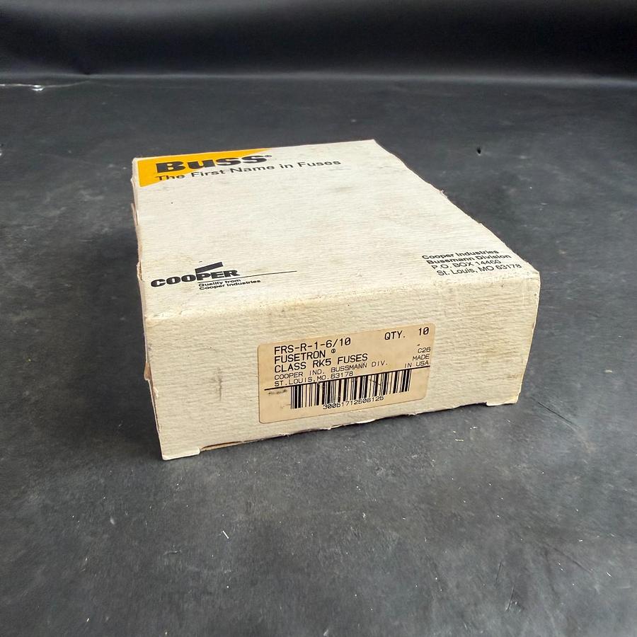 BUSSMANN FRS-R-1-6/10 FUSE - SET OF 10