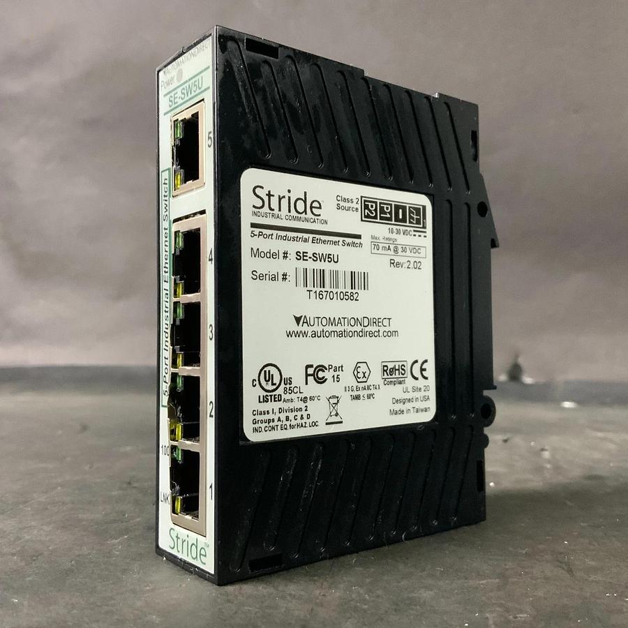 Used AUTOMATION DIRECTOR SE-SW5U ETHERNET SWITCH ($50 OBO)