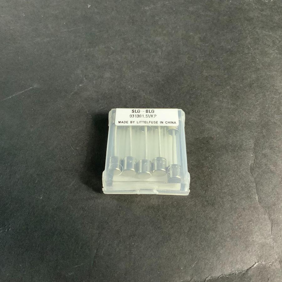 LITTELFUSE 313-1-1/2A-250VAC FUSE - SET OF 5 ($5 OBO)