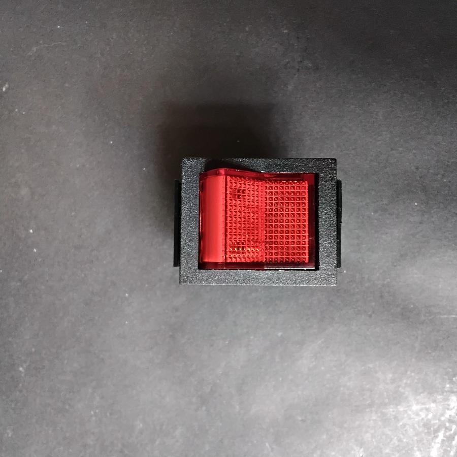 Used NIBYQ KCD2-201N ILLUMINATED ROCKER SWITCH ($7 OBO)