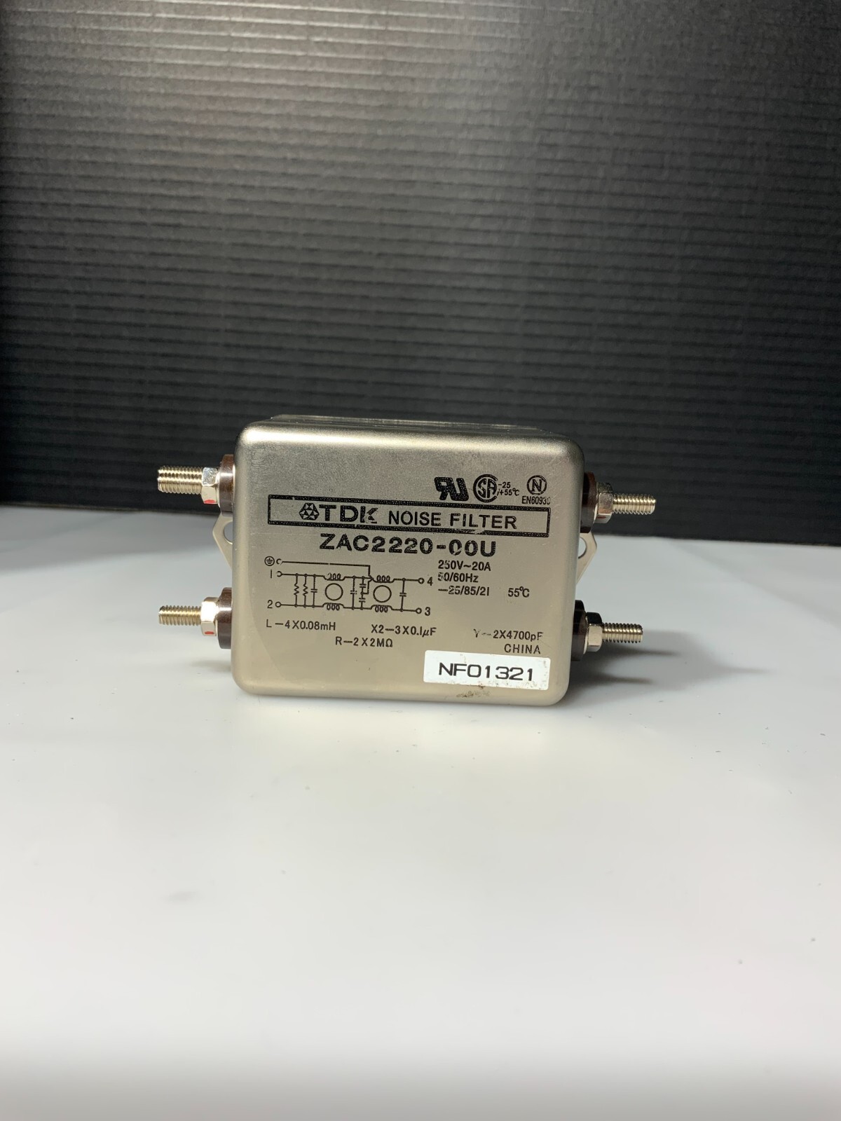Used TDK ZAC2220-00U NOISE FILTER ($24.99/ea) (2 total!!!)