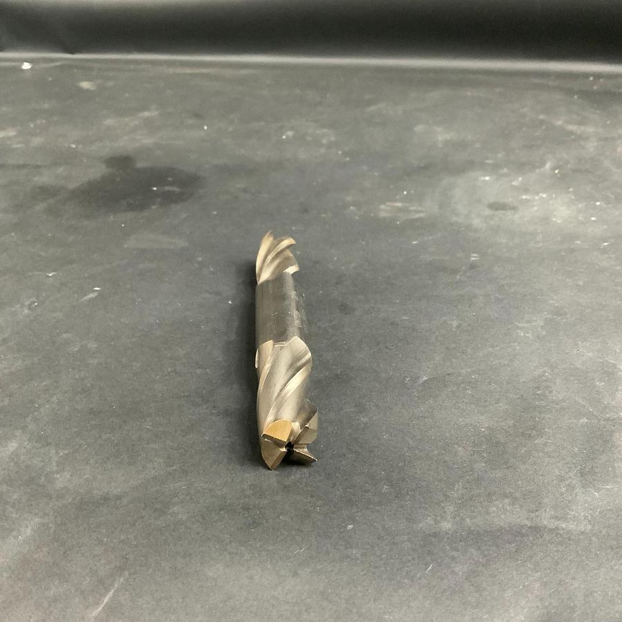 Used UNION 3/4” 4-FLUTE HSW 8696 DOUBLE END MILL