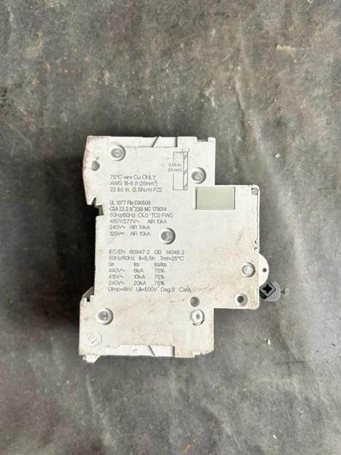 Used SCHNEIDER ELECTRIC C60SP CIRCUIT BREAKER