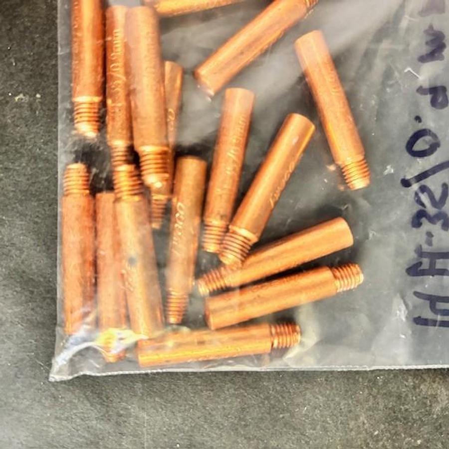 Used TWECO 14H-35/0.9MM CONTACT TIPS PACK OF 16