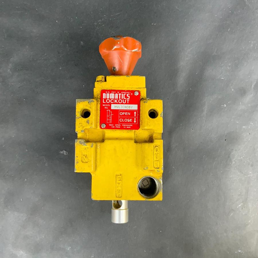 Used ASCO NUMATICS MVL30N06Y PNEUMATIC LOCKOUT ($25 OBO)