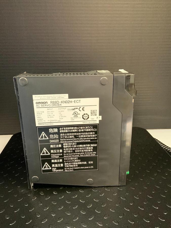 Used OMRON R88D-KN02H-ECT ($99.99/EACH OBO)
