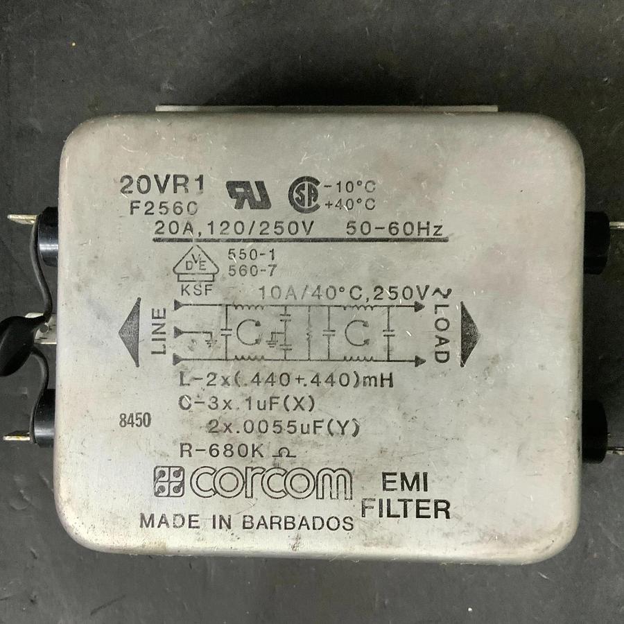 Used CORCOM 20VR1 EMI FILTER ($15 OBO)