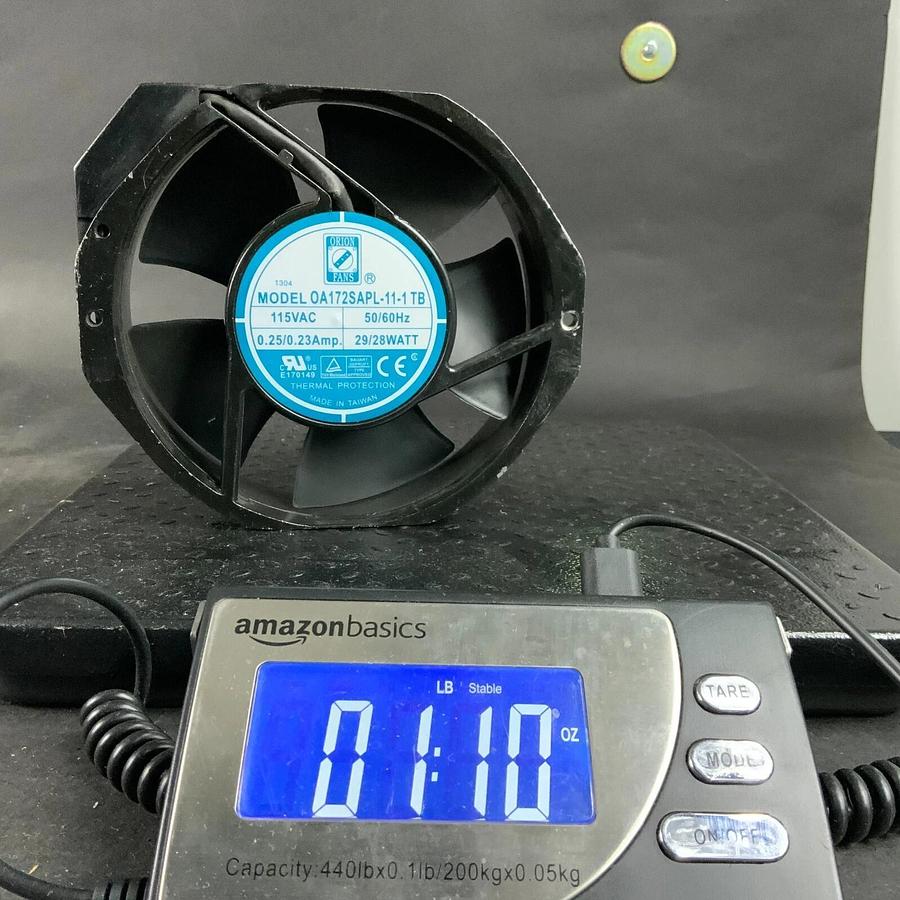 Used ORION OA172SAPL-11-1TB AXIAL FAN ($40 OBO)