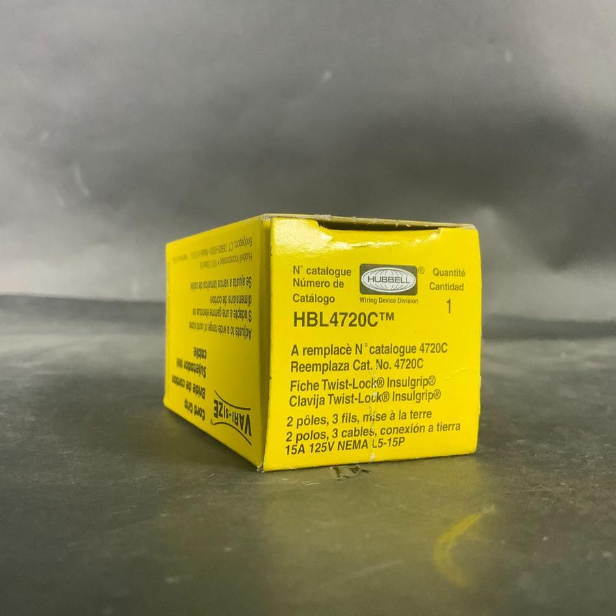 Used HUBBELL HBL4720C TWIST LOCK PLUG ($15 OBO)