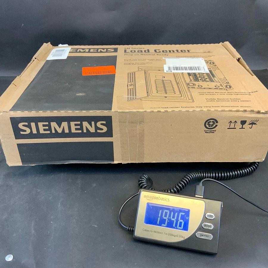 SIEMENS SN1224B1100 MAIN BREAKER LOAD CENTER ($90 OBO)