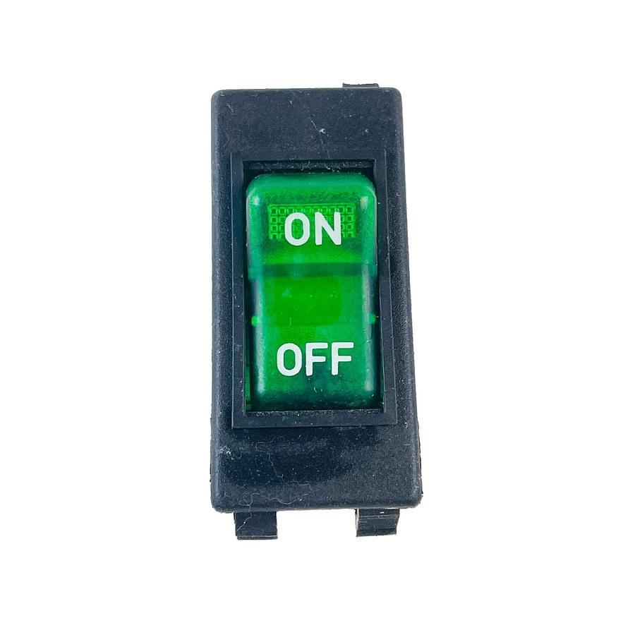 Used E-T-A 3120-F311-P7T1-W19FB3 DOUBLE POLE CIRCUIT BREAKER 15A 240VAC GREEN LIGHT