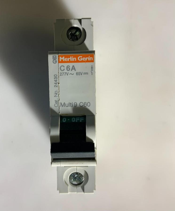 Used MERLIN GERIN MULTI9 C60 C6A ($49.99 OBO)