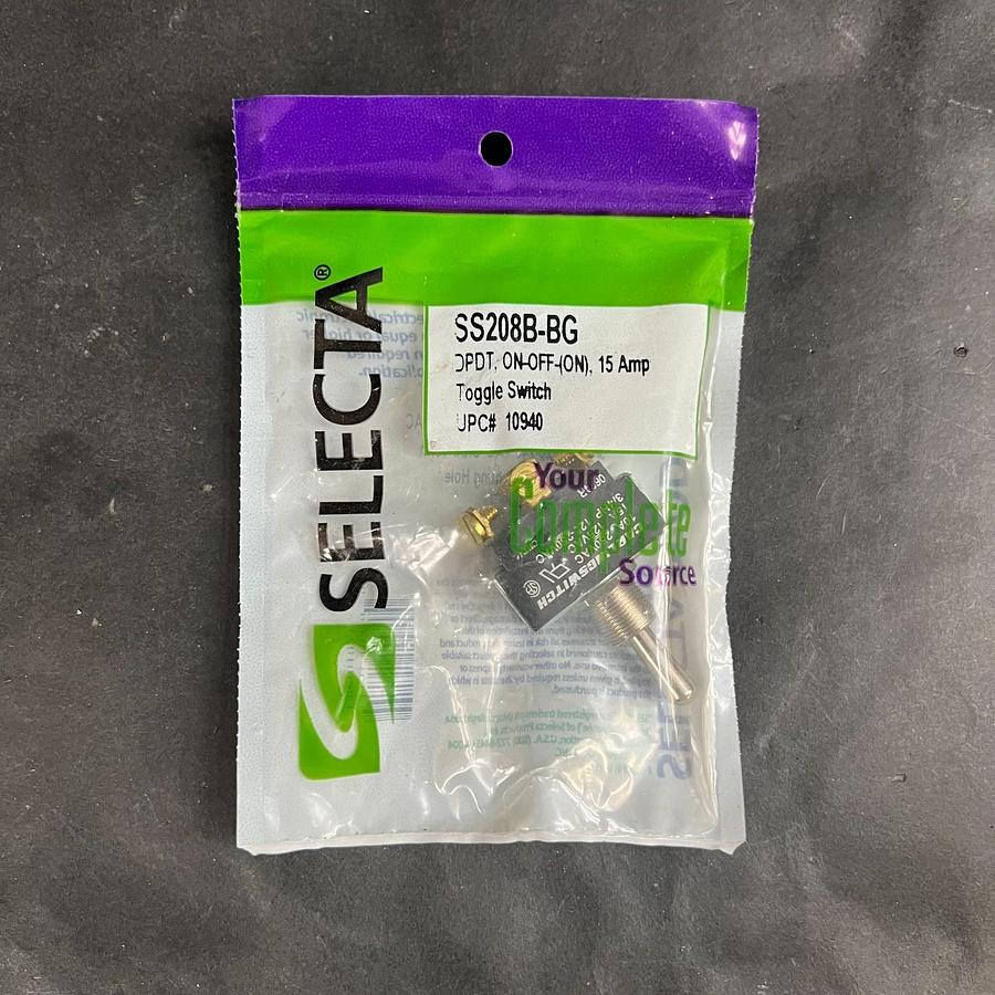 SELECTA SS208B-BG TOGGLE SWITCH ($13 OBO)