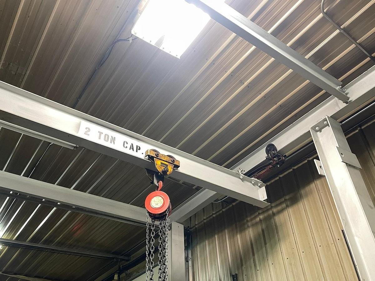 Used Freestanding Bridge Crane - 8'L x 10'W x 12'T -2 Ton Cap- (Ready to ship!)