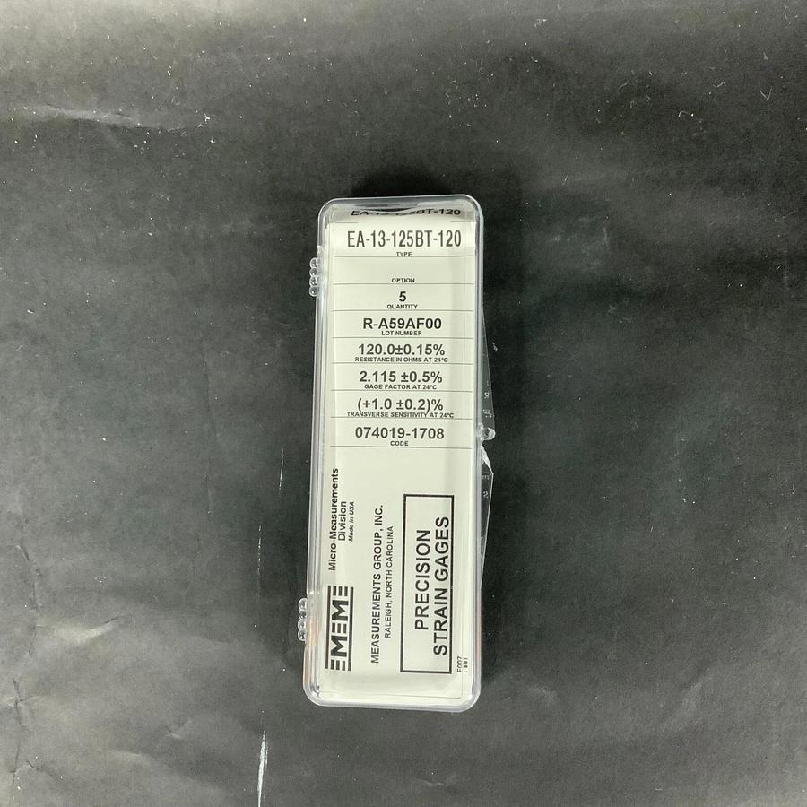 MICRO-MEASUREMENTS EA-13-125BT-120 PRECISION STRAIN GAUGE - LOT OF 3 ($15 OBO)