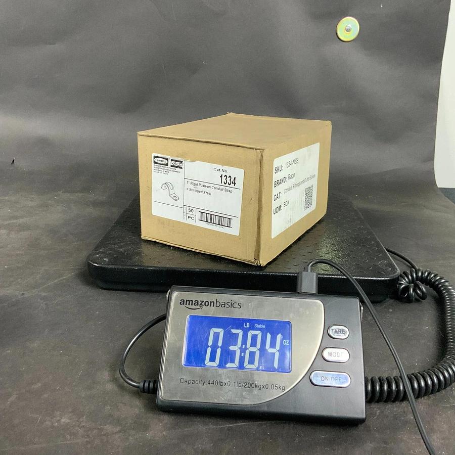 Used RACO 1334 1” CONDUIT CLAMP - SET OF 50 ($35 OBO)