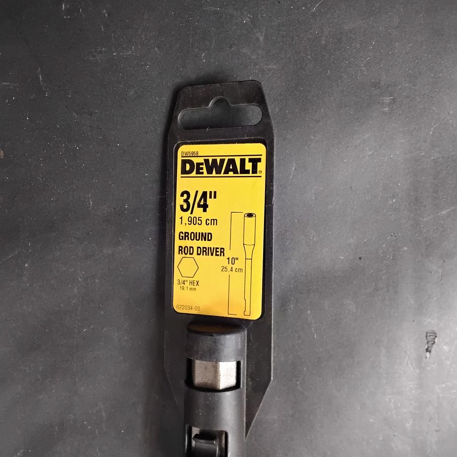 DEWALT DW5958 3/4" GROUND ROD DRIVER ($25 OBO)