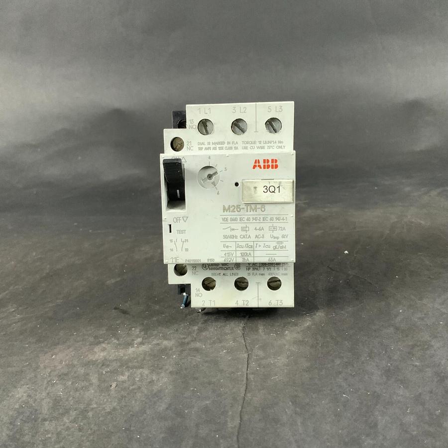 Used ABB M25-TM-6 CIRCUIT BREAKER ($25 OBO)