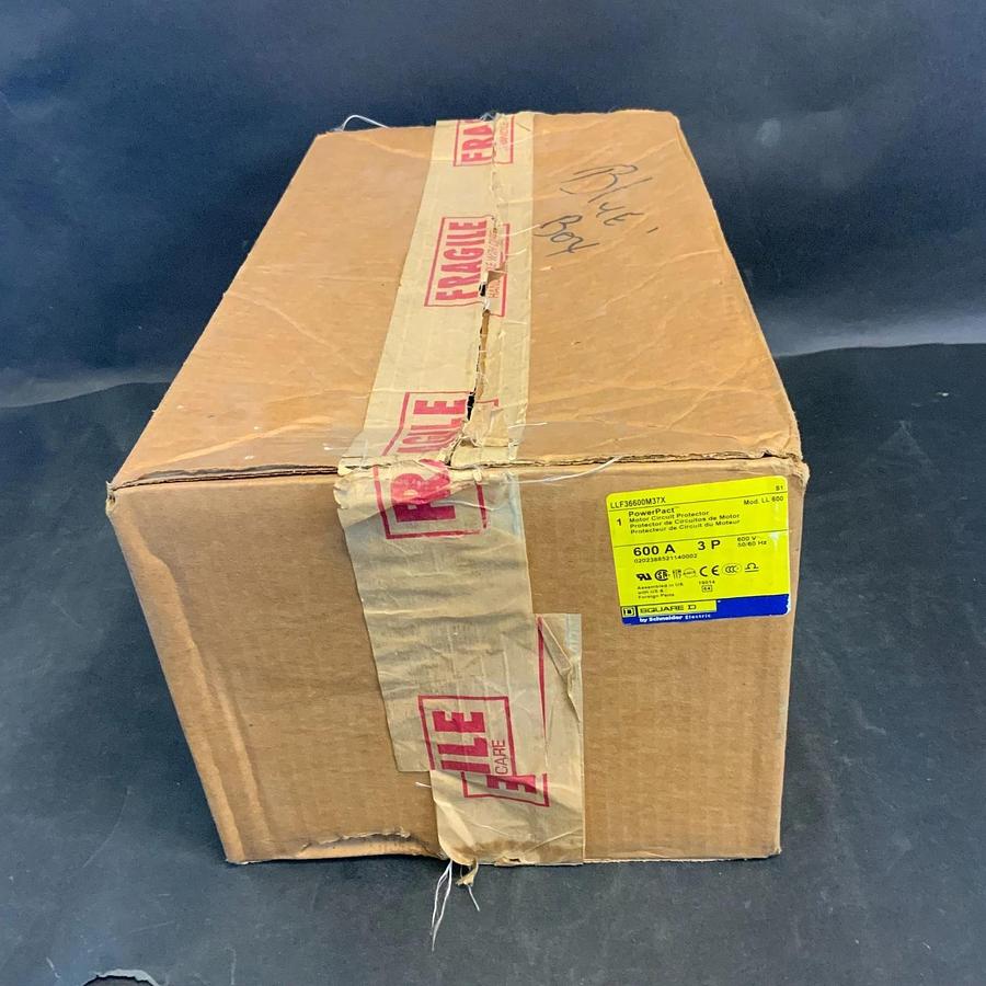 SQUARE D LLF36600M37X POWERPACT MOTOR CIRCUIT PROTECTOR ($14500 OBO)