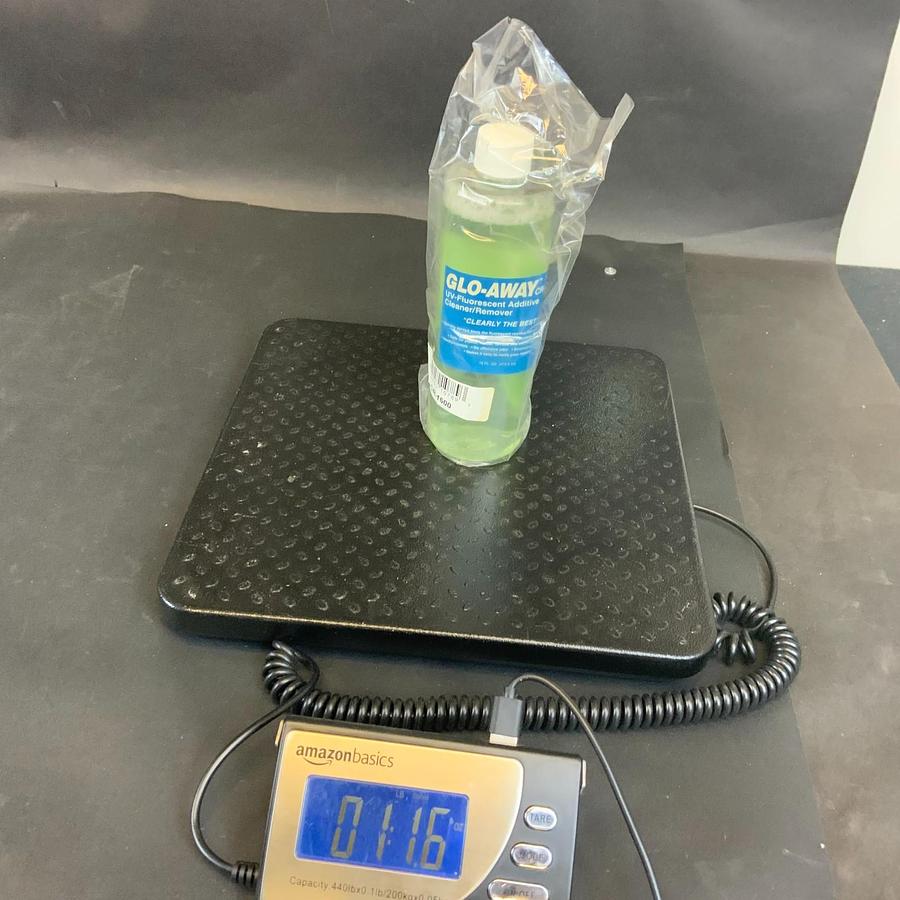Used SPECTROLINE SPE-CR1600 GLO-AWAY UV DYE CLEANER 16 FL.OZ ($50 OBO)